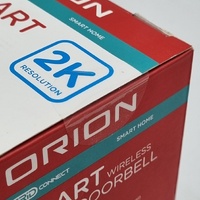 Orion DC61HA Smart Wireless Video Doorbell 2K Night Vision Motion Alerts