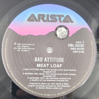 Meatloaf Bad Attitude 1984 Promotional Not For Retail Vinyl Record RML-53152