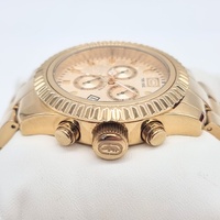Marc Ecko E22531G1 Mens Chronograph Gold Watch Masterpiece Bling Studded