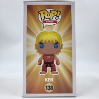 Funko Pop! Games Street Fighter Ken Collectible Vinyl Figure #138