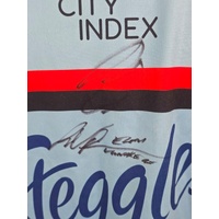 Sydney Roosters Signed Training Jersey Size L NRL Rugby League Autographed