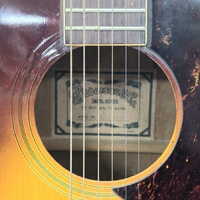 J Watson and Co WD150CW Acoustic Dreadnought Guitar 6 String