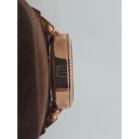 Michael Kors Womens Parker Chrono Two Tone Stainless Steel Glitz Watch MK5774