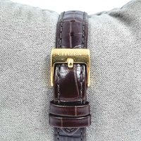 Citizen G002-S114306 Quartz Gold Tone Ladies Brown Leather Band Watch