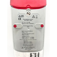 Seaward PAC3760 DL PAT Portable Appliance Tester with Case Cables and Manual