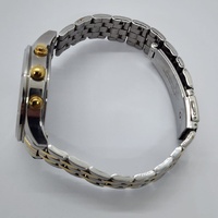 Citizen F500-S101395 Unisex Watch Two Tone Stainless Steel White Dial