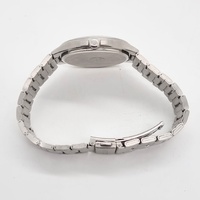 Citizen Mens Watch 1102-S068045 Blue Dial Day Date Stainless Steel Quartz 39mm