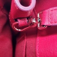 Furla Mediterranean Red Genuine Leather Tote Bag Handbag with Dust Bag