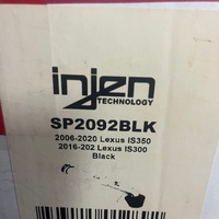 INJEN SP2092BLK Aluminum Short RAM Cold Air Intake for Lexus IS350 IS300 V6 3.5L
