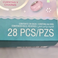 Make It Real Clover Top Jewelry Set DIY 24 Beads Charms 3 Bracelets Kit Girls