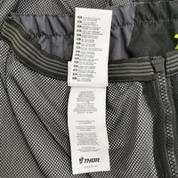 Thor Dirt Bike Motocross Pants Dark Grey Acid Yellow Colourway Size 38