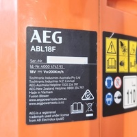AEG ABL18F 18V Cordless Blower 200km/h Air Speed Skin Only