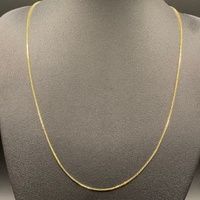 Ladies 22ct Yellow Gold Classic Curb Link Necklace