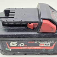 Milwaukee M18 HB6 6.0Ah Redlithium-Ion M18 High Output Battery Pack