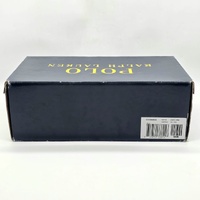 Polo Ralph Lauren Sayer Canvas Sneaker Aviator Navy Blue Size 5 US