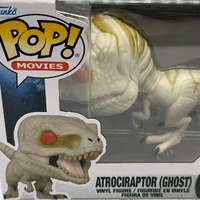 Funko POP Movies Jurassic World Dominion Atrociraptor Ghost 1205 Vinyl Figure