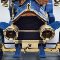 Jim Beam 1909 Blue Thomas Flyer Vintage 1976 Car Decanter