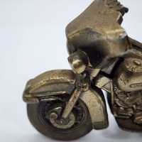 AMF Harley Davidson 1200 Vintage Pewter Table Lighter Circa 1970s