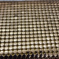 Vintage 1970s Glomesh Cigarette Case Retro Metal Compact Collectible