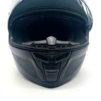 RJays FF910SV Denominator III Twin Visor Full Face Helmet Matte Black Size L