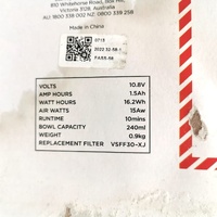 Black+Decker WDA315J 16.2Wh Wet and Dry Handheld Dustbuster Vacuum