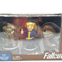 Fallout Series 1 T-51 and Vault Boy (Classic) Deathclaw Build A Figure Mini Set