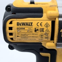 DeWalt 18V XR Brushless DCD999 TY1 Cordless Brushless Hammer Drill Skin Only