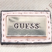 GUESS Noelle Monogram Shoulder Bag Pink White KG787919
