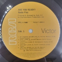 Bucks Fizz Are You Ready? LP 1982 Gatefold Vinyl Record