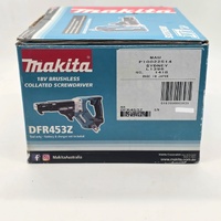 Makita DFR453Z 18V LXT Brushless Collated Screwdriver Skin Only