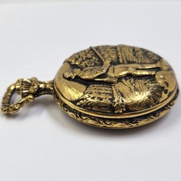 Le Cheminant 1822 Swiss 17J Incabloc Manual Wind Fisherman Pocket Watch