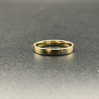 Unisex 10ct Yellow Gold Plain Wedding Band Ring