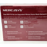 Mercusys Halo H60X(3-pack) AX1500 Whole Home Mesh WiFi 6 System