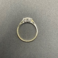 Ladies 9ct Yellow Gold Cubic Zirconia Ring