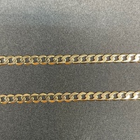 Unisex 9ct Yellow Gold Curb Link Necklace