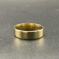 Unisex 9ct Yellow Gold Plain Wedding Band Ring