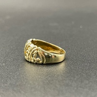 Ladies 9ct Yellow Gold Filigree Ring