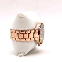 Juicy Couture Black Label JC/1226SH Rose Gold Watch Green Dial Crystal Bezel