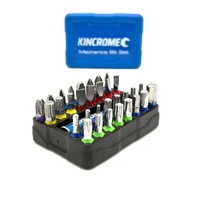 Kincrome 33 Piece Mechanics Security Bit Set and Bit Holder with Case