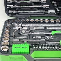Supatool 134 Piece Premium Sockets and Spanner Set Imperial Metric