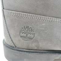 Timberland Classic 6 Inch WP Boot Dark Grey Nubuck Mens 12 TB0A2GPTC64