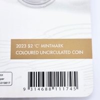 2023 $2 Vietnam War End 50th Anniversary C Mintmark Coloured UNC Coin