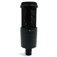 Audio-Technica AT2020 Cardioid Condenser Microphone - Professional Studio Mic Black