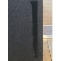 Massive Audio BG‑8 8 Inch Dual 4 Ohm 400W RMS Car Audio Subwoofer Enclosure