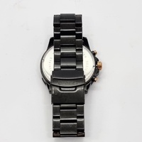 Chisel Alex 5829269 Mens Chronograph Black Stainless Steel Watch 100m WR