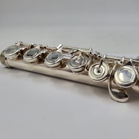 Andreas Eastman Model EFL214SE Concert Flute - Silver-Plated Student Instrument with Case