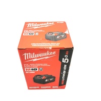 Milwaukee M18 18V RedLithium-Ion 5.0Ah Extended Capacity Battery Pack M18B5