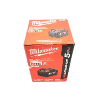 Milwaukee M18 18V RedLithium-Ion 5.0Ah Extended Capacity Battery Pack M18B5