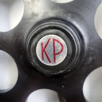 Vintage KP 9" Fishing Spool Reel Classic Sidecast Surf Fishing Reel