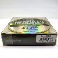 Jarvis Walker Hercules Braided Fishing Line 50LB 250M 0.34mm High Strength Low Stretch Saltwater Freshwater